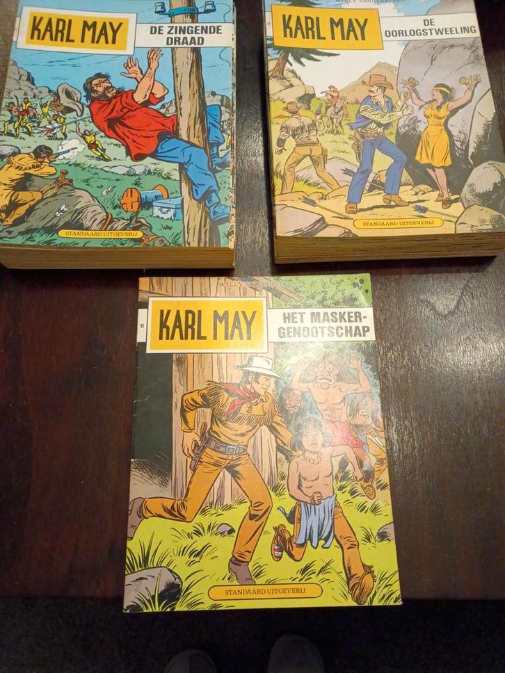 Karl May strips, Boeken, Stripverhalen, Ophalen