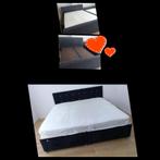 Boxsprings 180x200 €250  per stuk Levering Gratis 0488790706, Ophalen, Zwart, Tweepersoons, Zo goed als nieuw