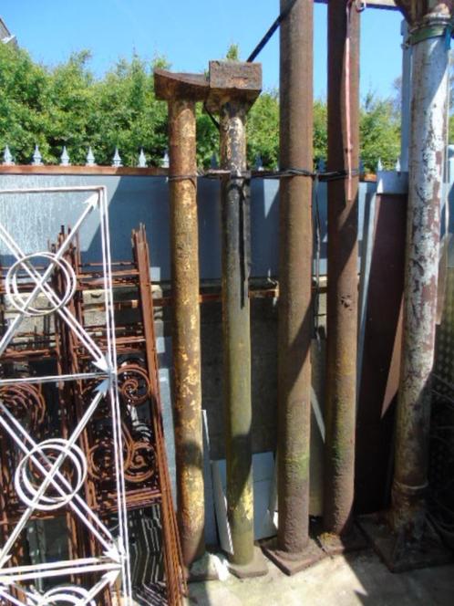gietijzeren kolom of pilaar, 2 stuks 650E, hoogte 2 m 05 cm!, Tuin en Terras, Palen, Balken en Planken, Gebruikt, Overige typen