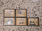 5 vintage decoratieve illustraties, Ophalen of Verzenden, Zo goed als nieuw