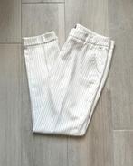 Witte damesbroek met zwarte streep van Claudia Sträter (40), Kleding | Dames, Maat 38/40 (M), Wit, Ophalen of Verzenden, Zo goed als nieuw