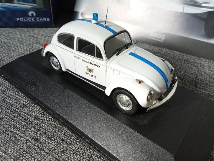 Politieauto VW 1302 Kever - Atlas 1/43, Hobby en Vrije tijd, Modelauto's | 1:43, Nieuw, Auto, Overige merken, Ophalen of Verzenden