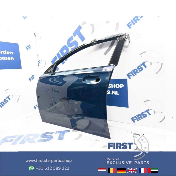 W177 DEUR LINKS COMPLEET PORTIER LINKSVOOR Mercedes A Klasse, Auto-onderdelen, Carrosserie, Deur, Mercedes-Benz, Voor, Links, Gebruikt
