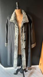 Manteau Astrakan gris droit extérieur imperméable M, Enlèvement ou Envoi, Comme neuf