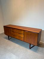 Vintage teak sideboard with rosewood handles, Antiek en Kunst, Ophalen