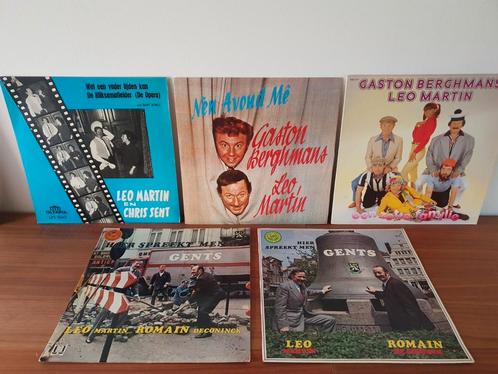 5x Gaston en Leo/ Leo Martin en Romain Deconinck, Cd's en Dvd's, Vinyl | Nederlandstalig, Gebruikt, Ophalen of Verzenden