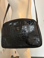 Sergio Rossi krokodillenbruine leren tas, Handtassen en Accessoires, Tassen | Damestassen, Ophalen of Verzenden