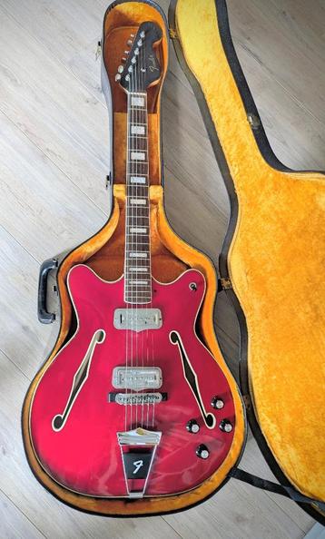 Zeldzame Fender Coronado (1966) in onberispelijke staat beschikbaar voor biedingen