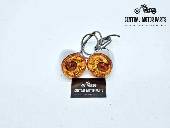 3 in 1 LED knipperlichten achter Chroom, Motoren, Onderdelen | Harley-Davidson, Gebruikt, Ophalen of Verzenden