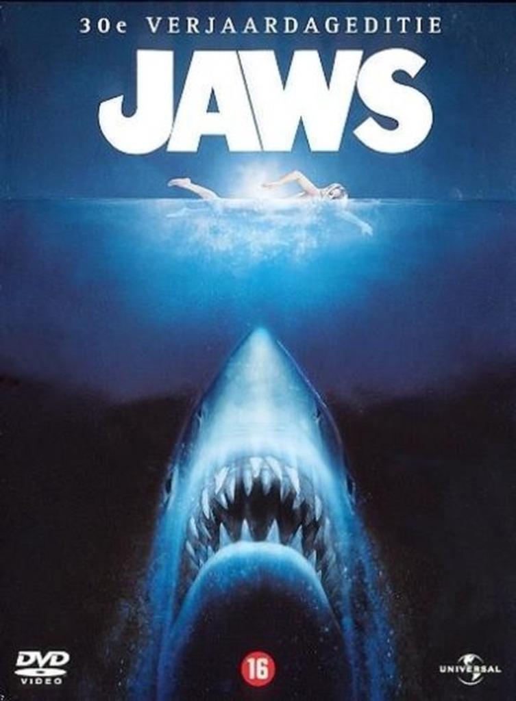 Jaws dvd box 30 verjaardag  editie, Vanaf 16 jaar, Ophalen of Verzenden, Zo goed als nieuw, Slasher