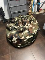 Zitzak camouflage, Huis en Inrichting, Zitzakken, Ophalen, Zo goed als nieuw, Zitzak