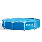 Intex Metal Frame Zwembad 3.66m, Tuin en Terras, Ophalen, Zo goed als nieuw
