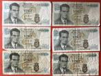 10 biljetten van 20 Fr  Belgie 1964, Ophalen of Verzenden, Setje