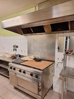 Professioneel gasvuur. 6 bekkens en oven., Ophalen, Gebruikt