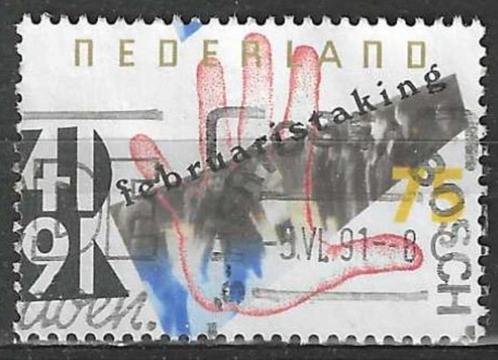 Nederland 1991 - Yvert 1369 - Staking van Februari (ST), Postzegels en Munten, Postzegels | Nederland, Gestempeld, Verzenden