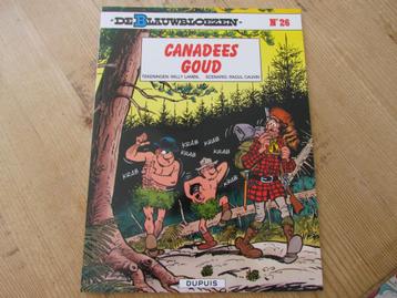 Bande dessinée De Blauwbloezen no 26 : Canadees  Goud