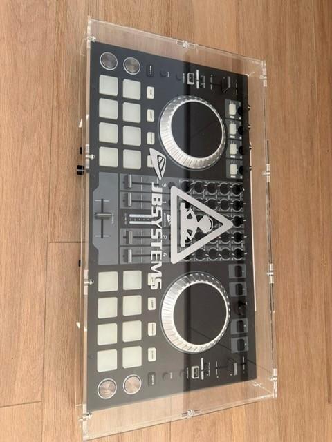 JB Systems DJ-Kontrol 4 met toebehoren, Muziek en Instrumenten, Mengpanelen, Zo goed als nieuw, Microfooningang, Ophalen of Verzenden