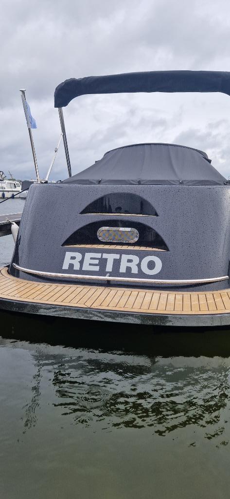 Maxima 720 Retro _ snelle sloep!, Watersport en Boten, Sloepen, Zo goed als nieuw, 70 pk of meer, 6 meter of meer, Buitenboordmotor