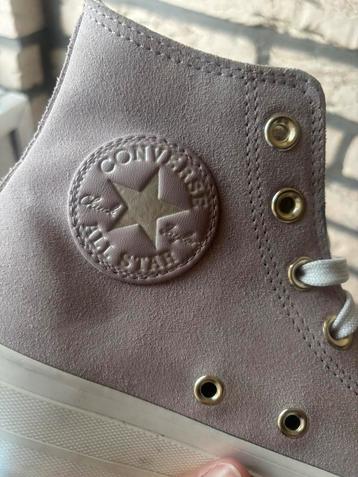 2 Platform Converse te koop baby roze , baby blauw beschikbaar voor biedingen