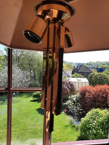 Vintage design HANGLAMP DEKNUDT 6-hoekig beschikbaar voor biedingen