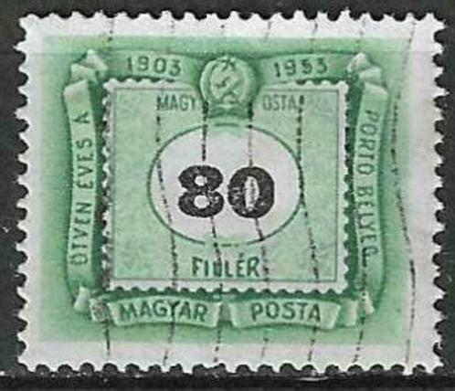 Hongarije 1953 - Yvert 212TX - Taxzegel (ST), Postzegels en Munten, Postzegels | Europa | Hongarije, Gestempeld, Verzenden