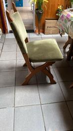 Zes eiken stoelen GRATIS, Huis en Inrichting, Stoelen, Ophalen