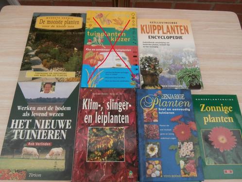 tuinboeken-(2)-diverse-zie lijst, Livres, Nature, Utilisé, Fleurs, Plantes et Arbres, Enlèvement ou Envoi