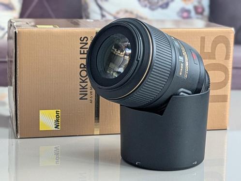 Nikon AF-S VR Micro-Nikkor 105mm f/2.8G IF-ED, Audio, Tv en Foto, Foto | Lenzen en Objectieven, Nieuw, Macrolens, Ophalen