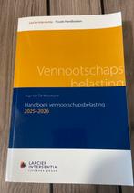Handboek Vennootschapsbelasting, Ophalen of Verzenden, Nieuw, Hoger Onderwijs