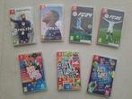 Spelletjes voor de switch fifa en just dance, Enlèvement, Comme neuf