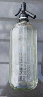 Siphon fles Eau des Sourdans Stavelot sodafles spuitfles, Antiek en Kunst, Ophalen of Verzenden