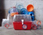 Set kooien en accessoires, Kooi, Gebruikt, Hamster, 75 tot 110 cm