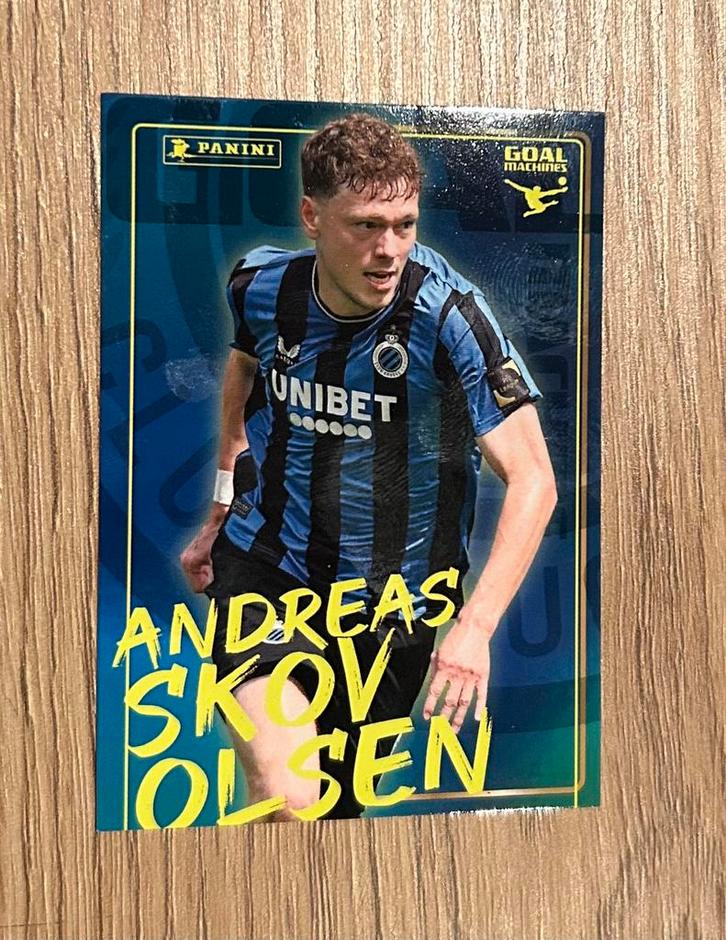 Panini pro league 24/25 Skov Olsen Goalmachine Le3, Hobby en Vrije tijd, Stickers en Plaatjes, Nieuw, Plaatje, Ophalen of Verzenden