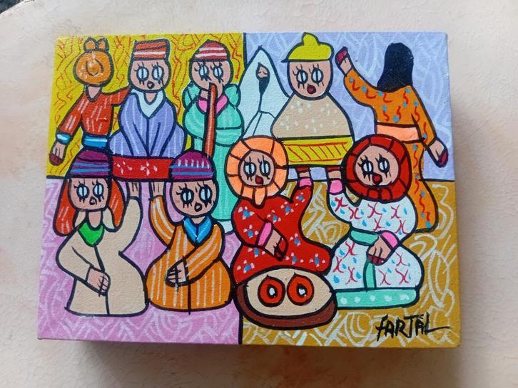 VERF, Antiek en Kunst, Kunst | Schilderijen | Klassiek, Ophalen of Verzenden