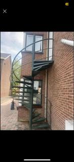 Escalier en colimaçon en acier, Bricolage & Construction, Échelles & Escaliers, Enlèvement, Utilisé, Escalier, 2 à 4 mètres