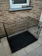 Zwarte XL hondenbench, Dieren en Toebehoren, Ophalen, Gebruikt, 65 tot 100 cm, Hondenhok