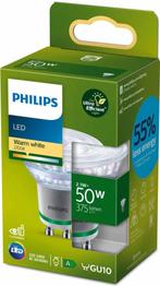 Philips LED ultra efficient / 2W / GU10 / 2700K / 36D, Nieuw, Bajonetsluiting, Led-lamp, 30 tot 60 watt