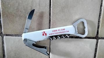 Flesopener/opener voor wijnflessen en andere plus zakmes beschikbaar voor biedingen