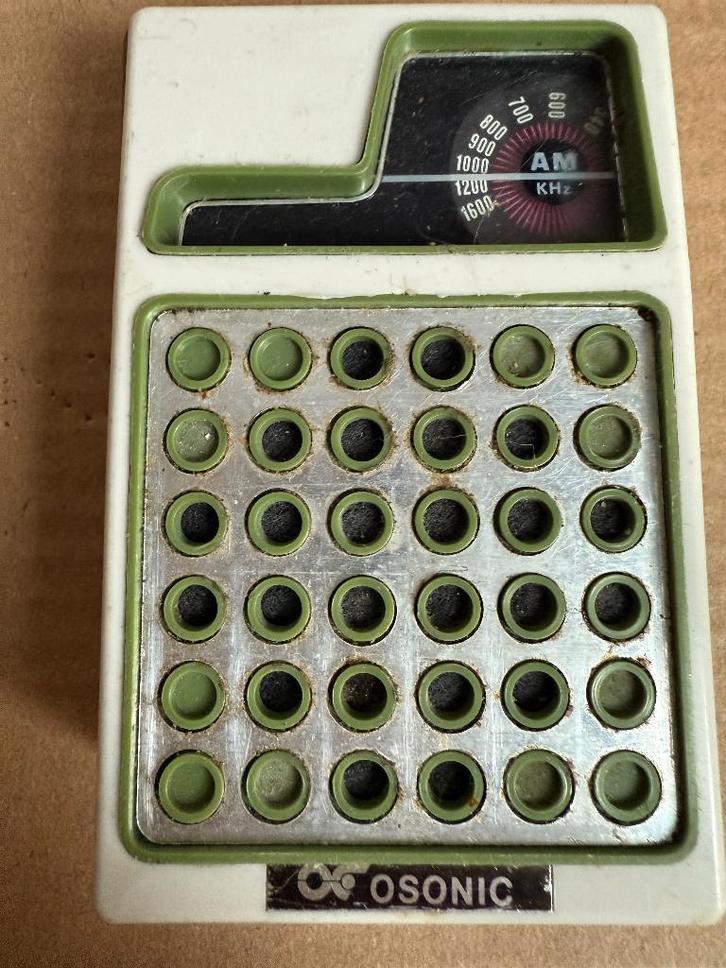 Radio à transistors vintage oskar osc-18, TV, Hi-fi & Vidéo, Radios, Radio, Envoi