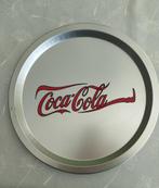 Plateau rond en métal argenté Coca-Cola, Ophalen, Zo goed als nieuw, Rond, Metaal