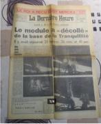 Oude Franstalige Krant - Eddy Merckx / Maanlanding - 1969, Verzamelen, Tijdschriften, Kranten en Knipsels, Krant, 1960 tot 1980