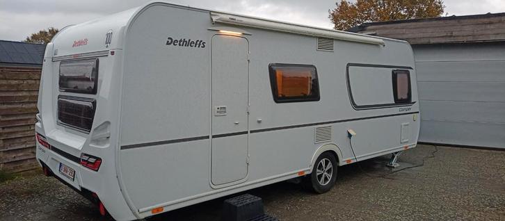 Dethleffs Camper 560FMK - 2022 - MTM2000kg - Truma mover, Caravans en Kamperen, Caravans, Particulier, tot en met 6, 1500 - 2000 kg
