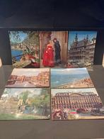Briefkaarten met 7 schijven van 45 rpm, Verzamelen, Postkaarten | België, Ophalen of Verzenden, Ongelopen