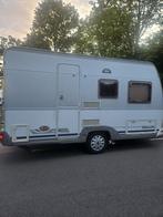 Caravan dethleffs caravan vakantie klaar, Caravans en Kamperen, Treinzit, Dwarsbed, Particulier, Dethleffs