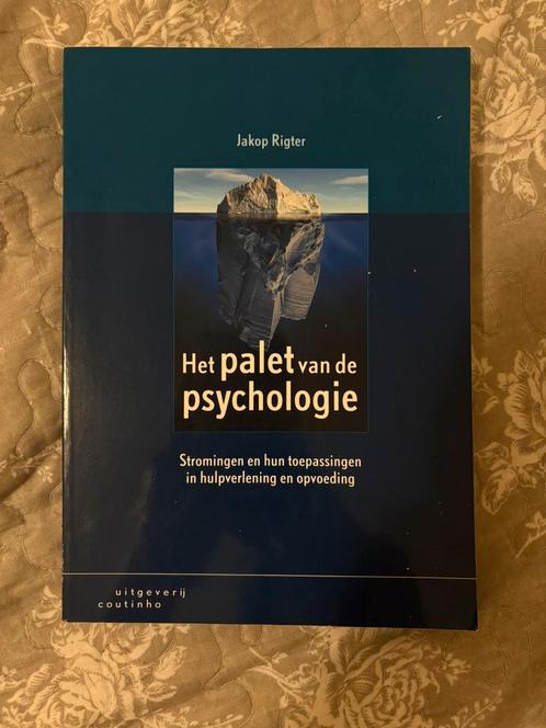 Jakop Rigter - Het palet van de psychologie, Boeken, Psychologie, Zo goed als nieuw, Cognitieve psychologie, Ophalen of Verzenden