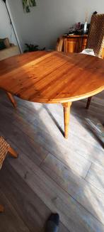 Eettafel, Huis en Inrichting, Tafels | Eettafels, Ophalen, Gebruikt, Rond, Grenenhout