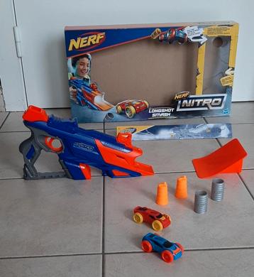 Nerf nitro longshot smash autoschieter beschikbaar voor biedingen