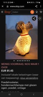 West Germany Parfume dog lamp from 50ies, Antiek en Kunst, Ophalen of Verzenden
