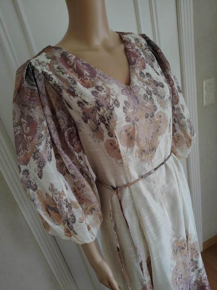 leuke zomer jurk met print, Kleding | Dames, Jurken, Nieuw, Maat 38/40 (M), Onder de knie, Verzenden