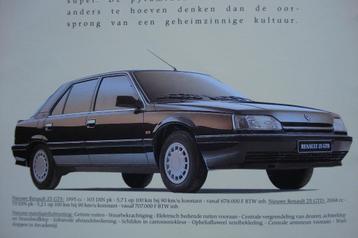 Brochure Renault 25 (1990). beschikbaar voor biedingen